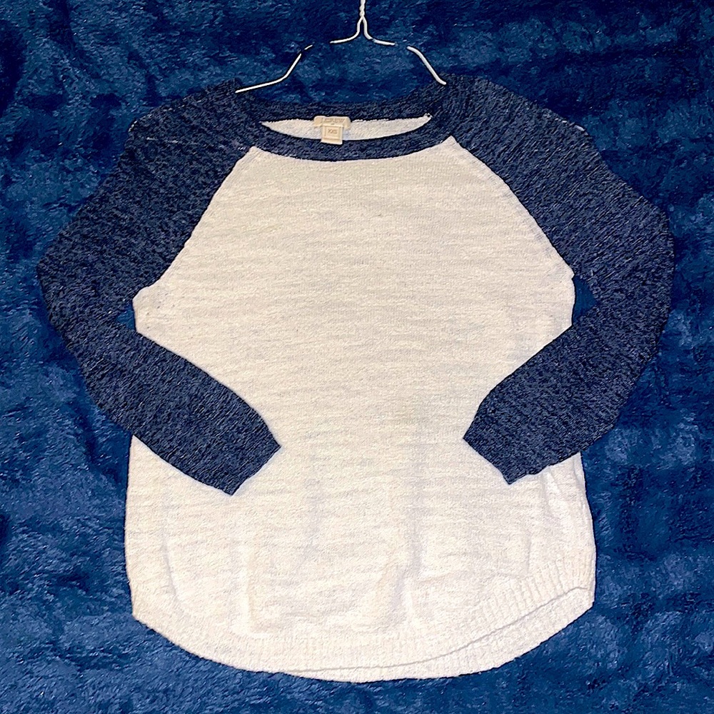 J. Crew Crew-Neck Baseball Sweater (XXS) ⚾️